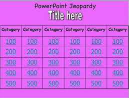With these printable jeopardy game boards, you'll be able to turn any occasion in to a game show. Free Printable Jeopardy Game Template Jeopardy Powerpoint Template Jeopardy Powerpoint Review Games