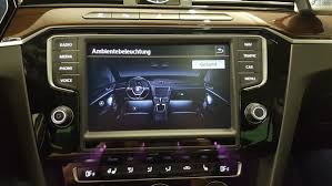 Vw passat b8 oświetlenie ambiente nocą подробнее. Vw Passat B8 Ambientebeleuchtung Carat Garage