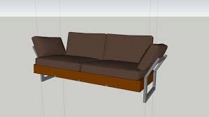 Diy rustic wood sofa with foam cushion diy sofa plan with bookshelves: Diy Sofa 3d Warehouse