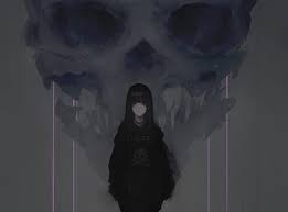 Anime wallpapers, background,photos and images of anime for desktop windows 10 macos, apple iphone and android mobile. Hd Wallpaper Anime Original Creepy Dark Long Hair Purple Eyes Wallpaper Flare