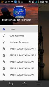 Baca surat yasin lengkap bacaan arab, latin & terjemah indonesia. Surat Yasin Mp3 Dan Terjemahan For Android Apk Download