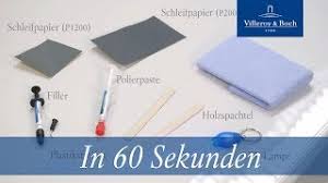 Idealerweise wird die badewannenoberflächen mit einem weichem lappen auspoliert. In 60 Sekunden Reparatur Acryl Quaryl Villeroy Boch Youtube