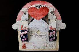 craft happy mom s day heart wings pop up card 萬用卡片 母親節卡片 情人節卡片 立體卡片 和雅菲一起做 卡片 痞客邦 happy mom