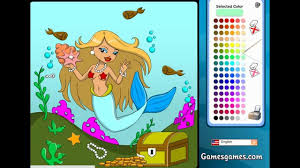 Veste mare pentru copii si parinti! Mica Sirena Desene De Colorat Jocuri Online Pentru Copii Youtube