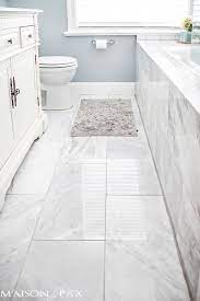 White porcelain bathroom tile can add that special touch to your interior and make a bathroom a perfect place for recreation and feeling yourself like a king (or queen). 10 Tips For Designing A Small Bathroom Maison De Pax Small Bathroom Tiles Marble Tile Bathroom Small Bathroom