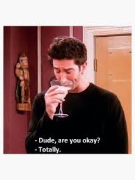 You can choose the most popular free friends ross gifs to your phone or computer. Pegatina Totally Amigos Pegatina De Littlemoliart Ross Friends Friends Ross And Rachel Friends Tv