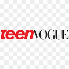 Blue background the magazine text overlay, magazine book cover time national. Teen Vogue Magazine Logo Png Transparent Png 800x600 1603564 Pngfind