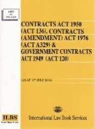 Act 136 contracts act 1950 an act relating to contracts. Books Kinokuniya Contracts Act 1950 9789678904551