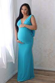 Jolie Gown Blue Maternity Dress Blue Baby Shower Dress Shower Dresses