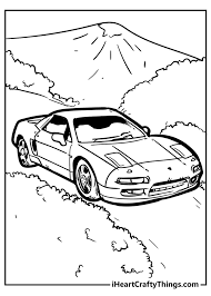 With kids home for summer break it's the perfect chance to fall in love all over again with. Cool Car Coloring Pages 100 Original And Free 2021