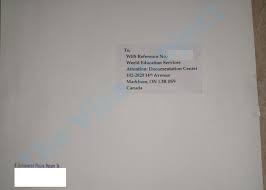 Place stamps at top right. Wes For Canada Pr In 10 Steps Best Eca For Canada Immigration The Visa Project