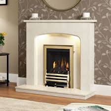 With a stylish tiled surround for your fireplace you can have a decent spot for parties. Be Modern Tasmin Sparkly White Marble Fireplace Surround With Led Lights 42 Inches 6327 Appliances Direct