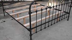 How Can I Update This Very Stubborn Antique Bed Frame So The Mattress Fits Properly Home Improvement Stack Exchange