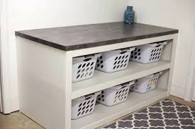 Laundry Basket Storage Innovative Laundry Folding Table With Storage Ideas About Entertaini Laundry Room Baskets Laundry Room Folding Table Laundry Room Tables