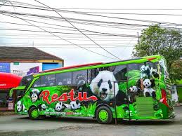 Livery restu bussid by livery bussid update auto vehicles. Jetbus 3 Restu Panda Hino Rk 8 J08e Uf Indonesia