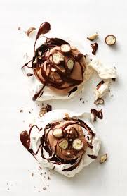 Meringues With Maltesers And Chocolate Mousse Recipe Chocolate Mousse Desserts Dessert Decoration