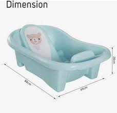 Cradles baby away from hard tub or sink surfaces easy to clean soft mesh sling two position backrest for comfort folds flat for storage. Baybee Amdia Baby Bath Tub For Toddlers Anti Slip Kids Bathtub For Baby Shower Baby Bather For Kids Up To 2 Years Light Green Price In India Buy Baybee Amdia Baby Bath