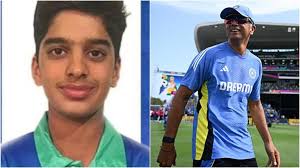 Rahul Dravid's younger son Anvay rescues Karnataka with 90-run knock  against Rajasthan a day after