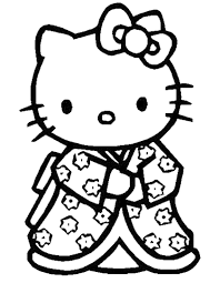 Disegno Di Hello Kitty Da Stampare E Colorare