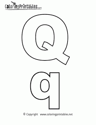 You can tell a lot about the way a person is. Letter Q Coloring Page Worksheets 99worksheets