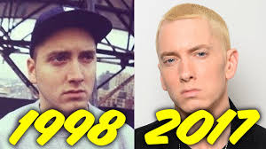 Eminem's biological daughter, hailie, is mentioned in at least 22 songs of eminem, including hailie's song, my dad's gone crazy, kim, 97 bonnie & clyde, beautiful and my darling. The Evolution Of Eminem 1998 2017 Youtube