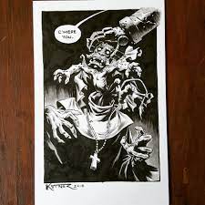 Wake the devil references the original legend about elizabeth bathory. Lukas Ketner On Twitter Inktober Inktober2018 Day 9 Turns Out Ualac From Hellboy Box Full Of Evil Is The Same Demon As Valac From The Nun So I Couldn T Resist The Mashup