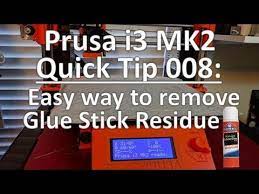 Easy Way To Remove Glue Stick Residue From Pei Or Glass Bed How To Remove Glue Glue Sticks How To Remove