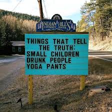 Man Posts Brilliant Dad Jokes And Puns On A Roadsign In A Small Town Funny Billboards Funny Puns Funny Jokes To Tell