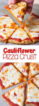 Cauliflower Pizza Crust The Best Recipe Cauliflower Crust Pizza Cauliflower Pizza Crust Recipe Vegan Cauliflower Pizza Crust