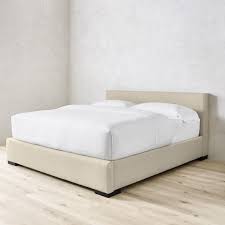 Individually driven brushed nickel nailhead trim. Robertson Bed Headboard Luxury Beds Williams Sonoma