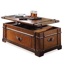 Get it as soon as tue, aug 17. Riverside Furniture Occasional Tables Latitudes 38703 Steamer Trunk Lift Top Coffee Table Coffee Tables From Texas Furniture