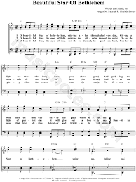 Print And Download Beautiful Star Of Bethlehem Sheet Music By Bill Gloria Gaither Sheet Music Arranged For Pi Sheet Music Southern Gospel Music Praise Songs