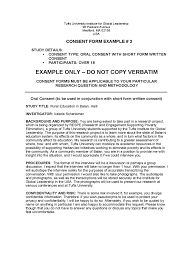 Informed consents should include the information listed below. Research Consent Form 2 Free Templates In Pdf Word Excel Download