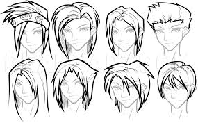 Now we will start by drawing an overall shape of your hairstyle. How To Draw Hair For Boys Step By Step Drawing Guide By Dawn Dragoart Com