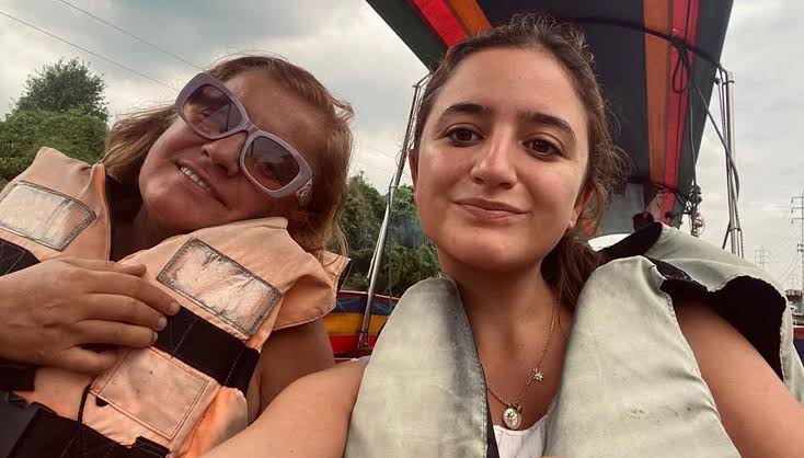 De férias! Filha de Tânia Laranjo diz onde é que a mãe tem passado horas