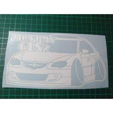 Sy ada sbji charade lama. Sticker Kereta I Love My Gen2 Boleh Custom Warna Sticker Kereta Khas Untuk Gen2