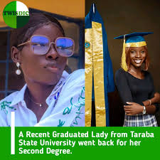 Taraba university graduate thanks mother