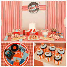 50s american diner theme retro wall decor metal tin sign 8x12 inch vintage bar club home restaurant kitchen garage or gift. Kara S Party Ideas 50 S Diner Inspired Birthday Party