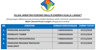 Email mohon kerja jangan submit email kosong dgn resume je tau nak kerja kena mohon secara professional. Pelbagai Jawatan Kosong Dibuka Di Majlis Daerah Kuala Langat Ambilan Oktober November 2019