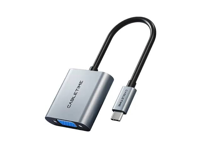 Adaptador USB-C a VGA CABLETIME CP17A