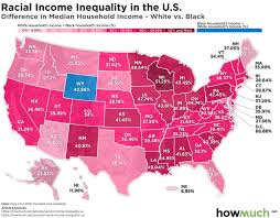 In this treemap, we use data for 2019 from the kaiser family foundation, which bases its analysis on the latest american community survey (acs) data from the u.s. The Racial Income Gap In The United States Mapped Vivid Maps