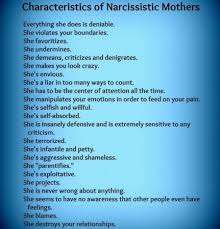 You may end up confiding in her with some of your marriage troubles, thinking you'll get a sympathetic ear. Narcissistic Mother In Law Babycentre