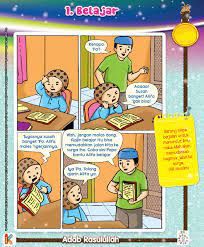 Komik Adab Belajar Dan Menuntut Ilmu Komik Anak Komik Buku Komik