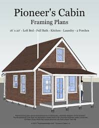 16 X 20 Pioneer S Cabin Tiny House For My Hubby Who Just Told Me He Wanted To Build One Of These T Tiny House Cabin Tiny House Design Small House Plans