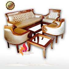 Gallery mebel jati minimalis klasik. Kursi Tamu Jati Serena Sofa Jati Minimalis Meja Tamu Modern Shopee Indonesia