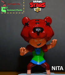 Nita recovers 500 hp whenever her bear hits an enemy. Brawl Stars Action Figure Nita Plastic New In 2020 Action Figures Brawl Stars