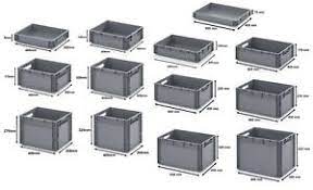 If you're using storage bins for any or all of your packing, choosing the right type matters. Euro Stacking Schwerlast Plastik Aufbewahrung Container Box Boxen Industrie Kisten Ebay
