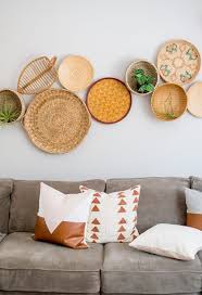 See How This Woman Transformed Her Military Home Rental Restrictions Be Damned The Everygirl Decor Dining Room Wall Decor Basket Wall Decor