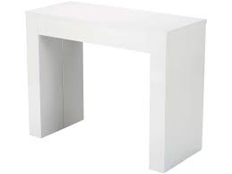 Table extensible de repas : Console Noire Conforama Gamboahinestrosa