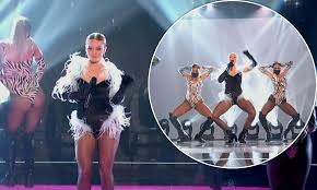 Swedish pop star zara larsson was just 10 years old when she won the tv talent show talang and rose to fame in her home country. Zara Larsson Sizzles In Busty Feathered Leotard As She Performs For Little Mix The Search S Finale Daily Mail Online